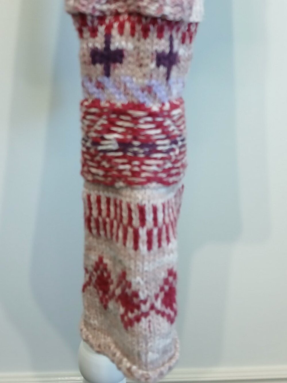 Anthropologie Daily Practice Soft Girl Mixed Knit Thermal Top Size XL - Picture 6 of 10